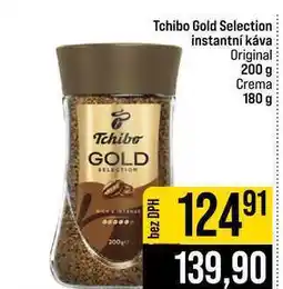 Jip Tchibo Gold Selection instantní káva Original 200 g Crema 180 g nabídka