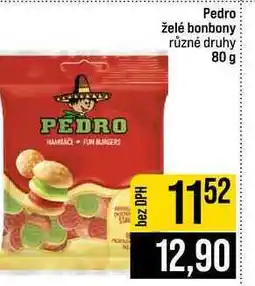Jip Pedro želé bonbony různé druhy nabídka