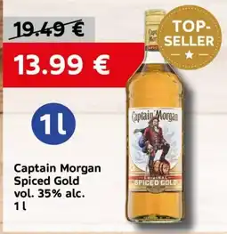 VELTA Free Shop Captain Morgan Spiced Gold nabídka