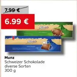 VELTA Free Shop Munz Schweizer Schokolade nabídka