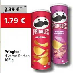VELTA Free Shop Pringles diverse Sorten nabídka