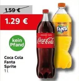 VELTA Free Shop Coca Cola Fanta Sprite nabídka