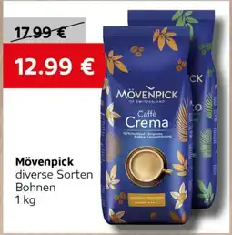 VELTA Free Shop Mövenpick diverse Sorten Bohnen nabídka