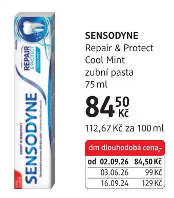 Sensodyne repair & protect cool mint