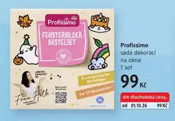 dm drogerie Profissimo sada dekorací na okna nabídka