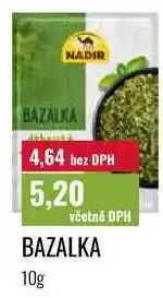 Ratio BAZALKA nabídka