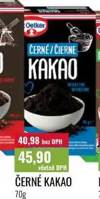 Ratio ČERNÉ KAKAO nabídka