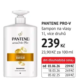 Pantene pro-v šampon na vlasy