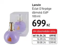 dm drogerie Lanvin Éclat D'Arpège dámská EdP nabídka