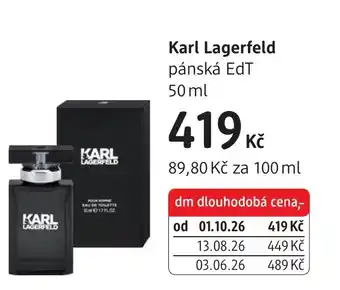 Karl Lagerfeld pánská EdT
