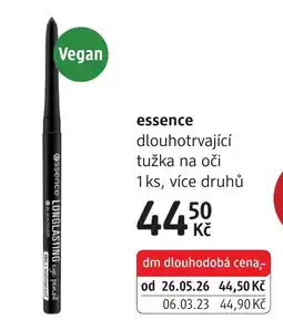 dm drogerie Essence dlouhotrvající tužka na oči nabídka