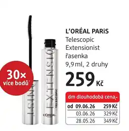 dm drogerie L'Oréal Paris Telescopic Extensionist řasenka nabídka