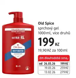 dm drogerie Old Spice sprchový gel nabídka