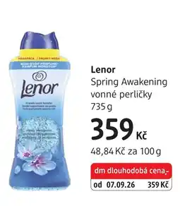 dm drogerie Lenor spring awakening vonné perličky nabídka