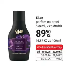 dm drogerie Silan parfém na praní nabídka