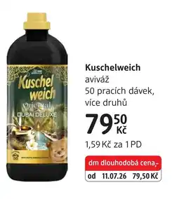 dm drogerie Kuschelweich aviváž nabídka