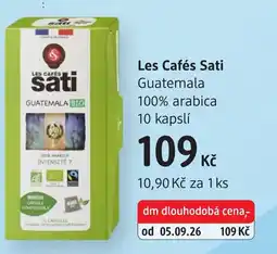 dm drogerie Les Cafés Sati Guatemala nabídka