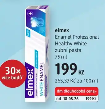 Elmex enamel professional healthy white