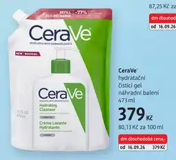 dm drogerie CeraVe hydratační čistící gel nabídka