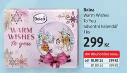 dm drogerie Balea Warm Wishes To You adventní kalendář nabídka