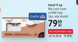 dm drogerie trend it up big lash love umělé řasy nabídka