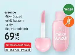 dm drogerie essence milky glazed lesklý balzám na rty nabídka
