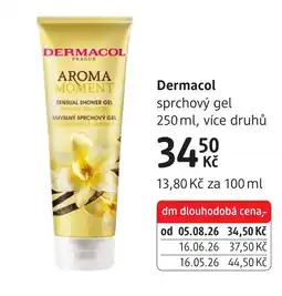 dm drogerie Dermacol sprchový gel nabídka