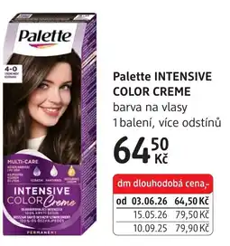 dm drogerie Palette Intensive color creme nabídka