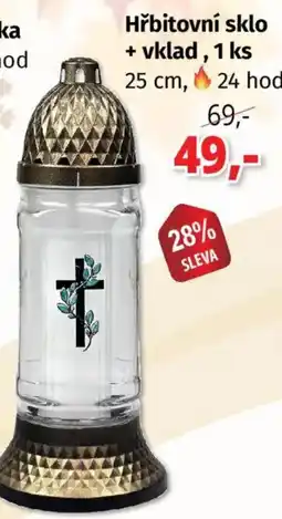 PRIOR Hřbitovní sklo nabídka