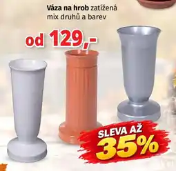PRIOR Váza na hrob zatížená nabídka