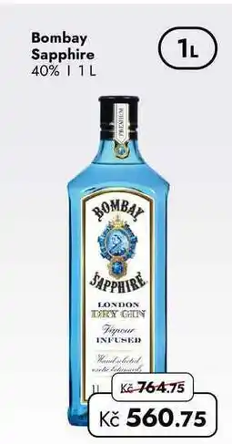 TRAVEL FREE Bombay Sapphire 40% nabídka