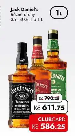 TRAVEL FREE Jack Daniel's 35-40% nabídka