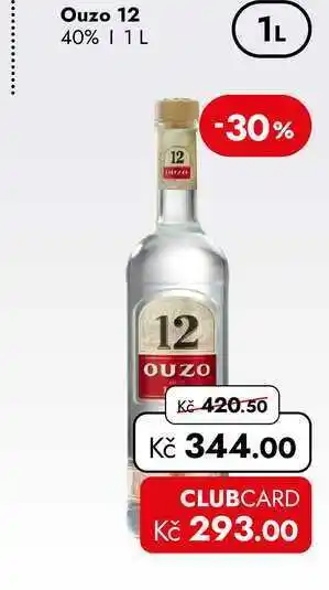 TRAVEL FREE Ouzo 12 40% nabídka
