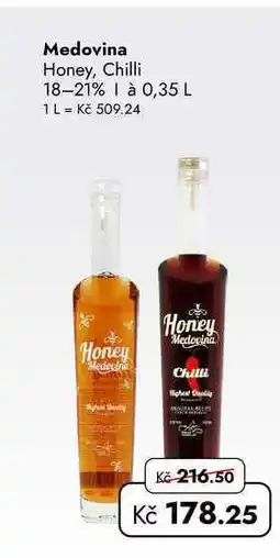 TRAVEL FREE Medovina Honey, Chilli 18-21% à nabídka