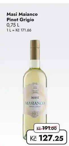 TRAVEL FREE Masi Maianco Pinot Grigio nabídka