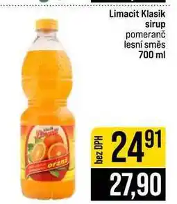 Jip Limacit Klasik sirup pomeranč lesní směs nabídka