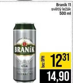 Jip Braník 11 světlý ležák nabídka