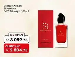 TRAVEL FREE Giorgio Armani Sì Passione EdPS Dámský nabídka