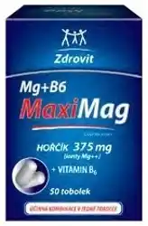 Benu MaxiMag Hořčík 375 mg + B6, 50 tobolek nabídka