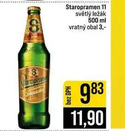 Jip Staropramen 11 světlý ležák nabídka