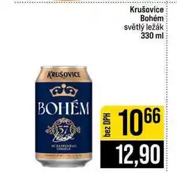 Jip Krušovice Bohém světlý ležák nabídka