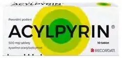 Benu ACYLPYRIN 500 mg, 10 tablet nabídka
