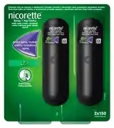 Benu Nicorette Spray 1 mg/dávka, orální sprej, roztok, 2x 150 dávek nabídka