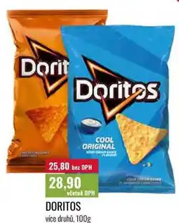 Ratio DORITOS více druhů nabídka