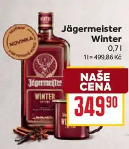 Billa Jägermeister Winter nabídka