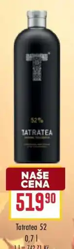 Billa Tatratea 52% nabídka