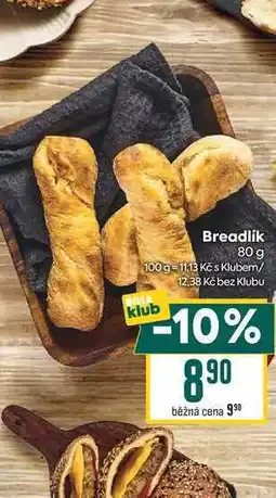 Billa Breadlik nabídka