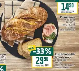 Billa Rustikální chléb bramborový z naší pece nabídka