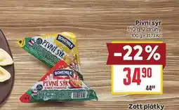 Billa Pivní sýr nabídka