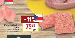 Billa Kuřecí mělněný steak cena za nabídka